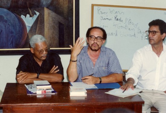 Ernest Pépin, Raphaël Confiant et Yvan Grullon